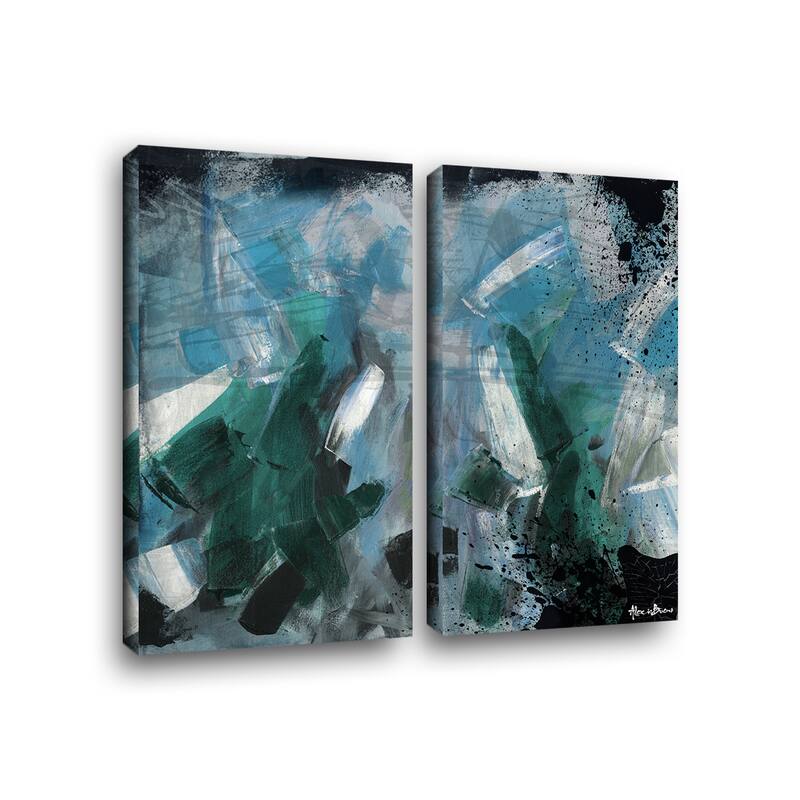 Ready2HangArt 'Bueno Exchange LII' 2-Pc Abstract Canvas Art Set