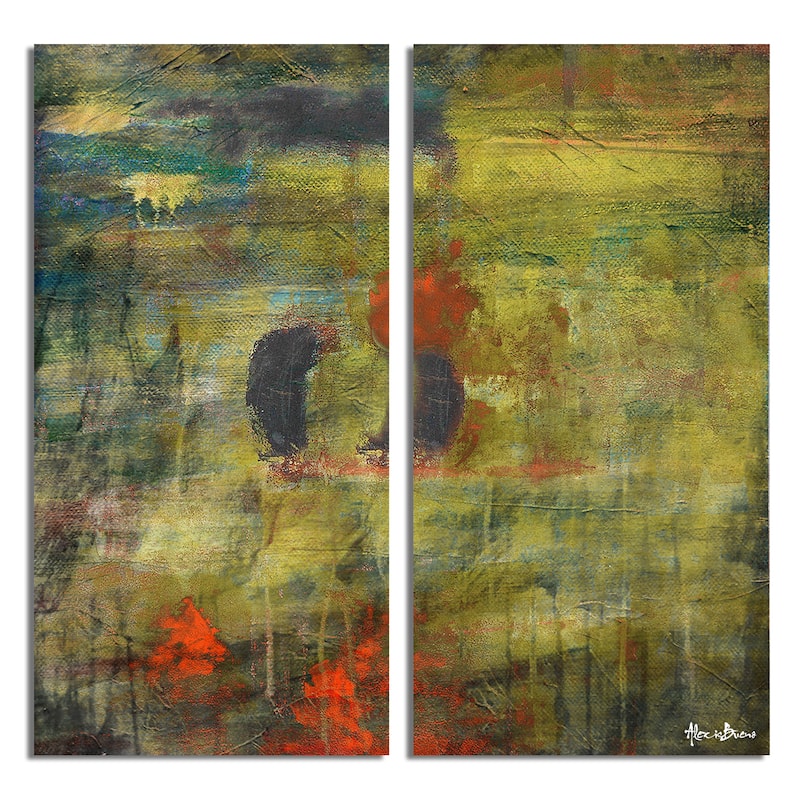 Ready2HangArt 'Bueno Exchange LIII' 2-Pc Canvas Art Set