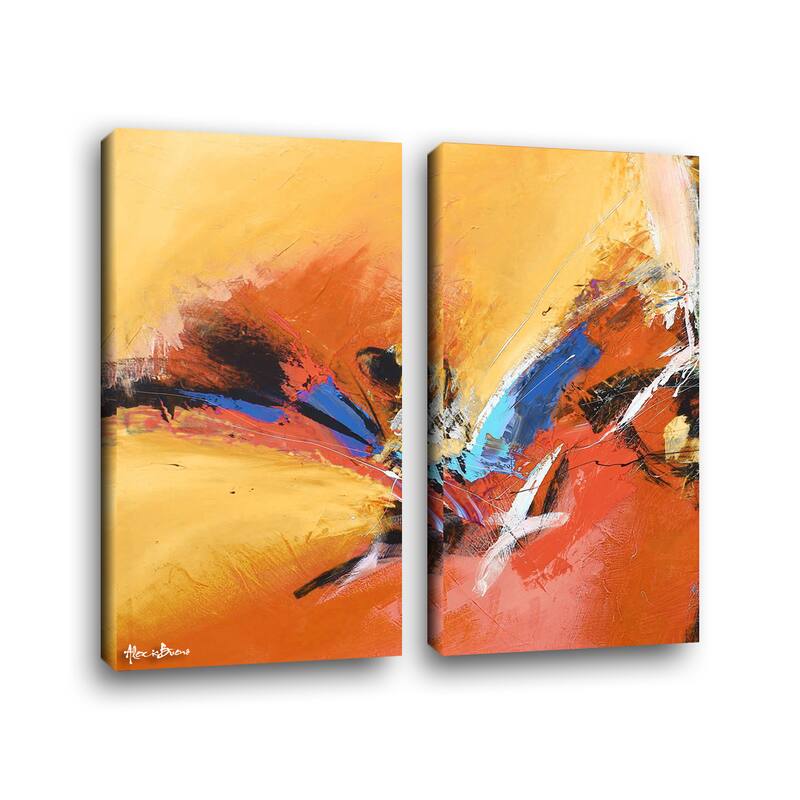 Ready2HangArt 'Bueno Exchange LXXIII' 2-Pc Abstract Canvas Art Set
