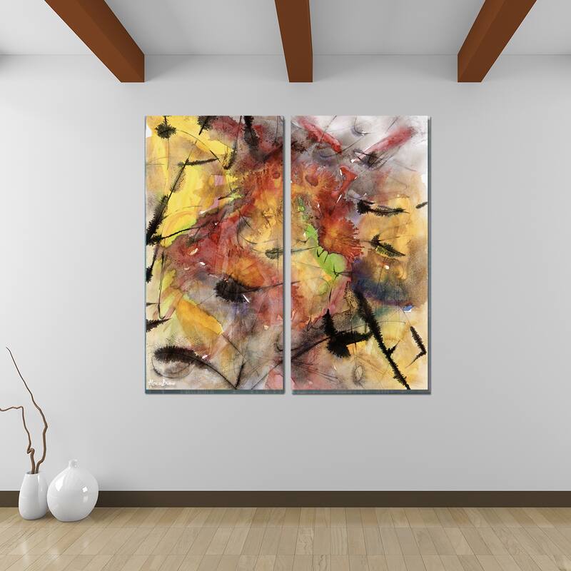 Ready2HangArt 'Bueno Exchange LXXIX' 2-Pc Abstract Canvas Art Set