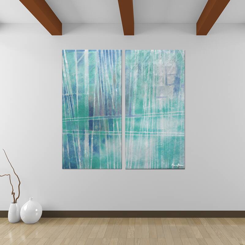 Ready2HangArt 'Bueno Exchange LXXVI-b' 2-Pc Canvas Art Set