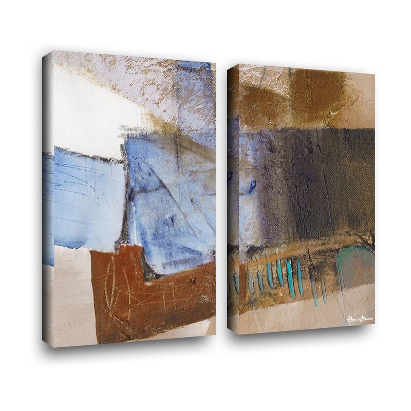 Ready2HangArt 'Bueno Exchange XXX' 2-Pc Abstract Canvas Art Set