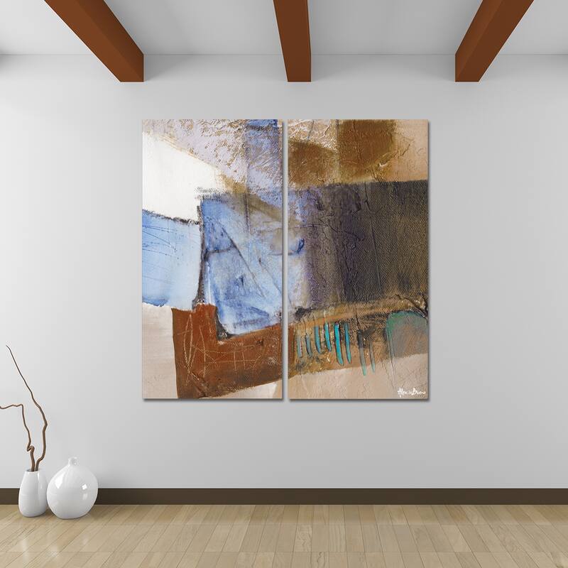 Ready2HangArt 'Bueno Exchange XXX' 2-Pc Abstract Canvas Art Set