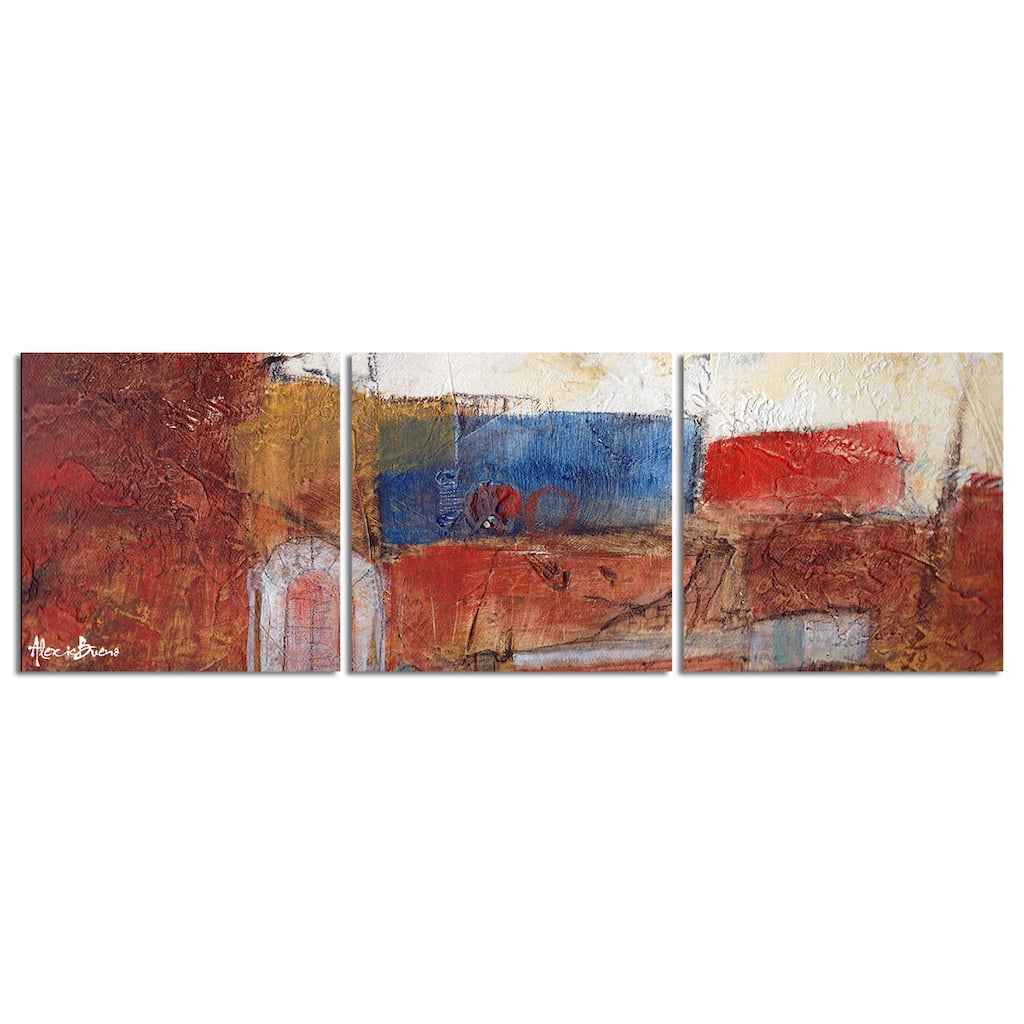 Ready2HangArt 'Bueno Exchange XXXIII' 3-Pc Abstract Canvas Art Set