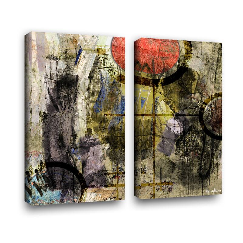 Ready2HangArt 'Bueno Exchange XXXII' 2-Pc Abstract Canvas Art Set