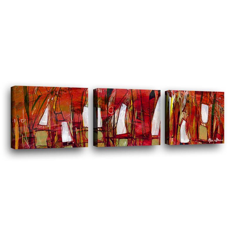 Ready2HangArt 'Bueno Exchange XXXVII' 3-Pc Abstract Canvas Art Set