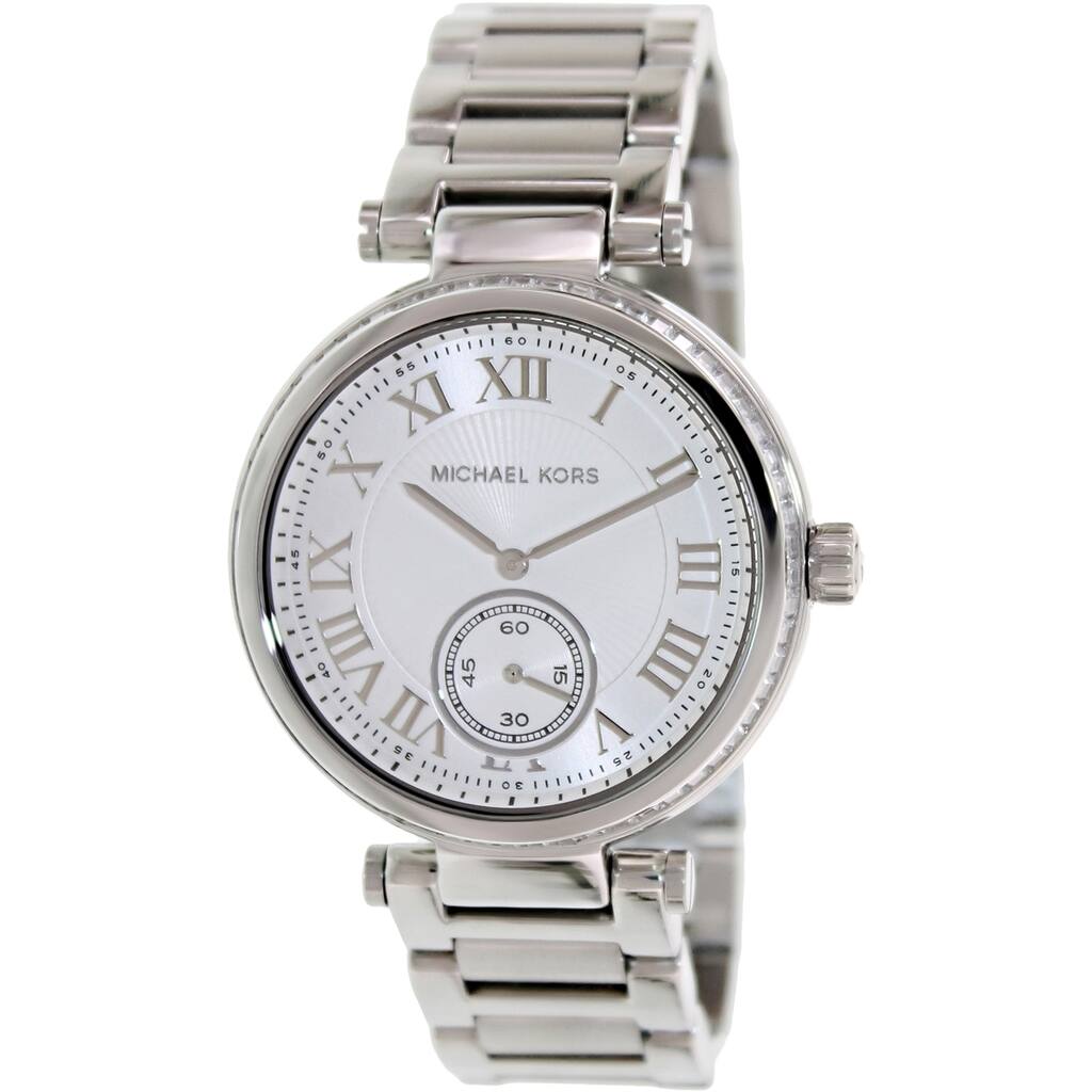 Michael Kors Women's MK5866 Skylar Silvertone Watch - Silver