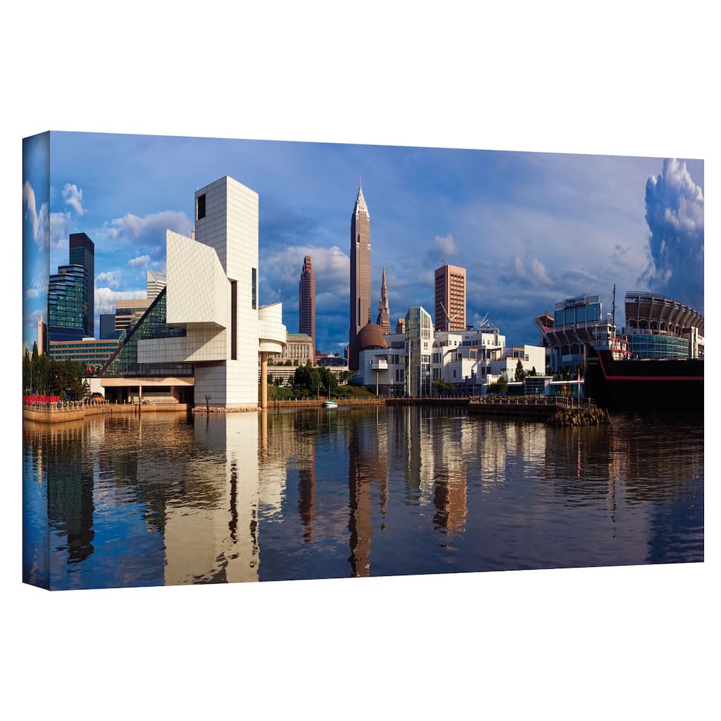 Cody York 'Cleveland 20' Gallery-wrapped Canvas - Multi