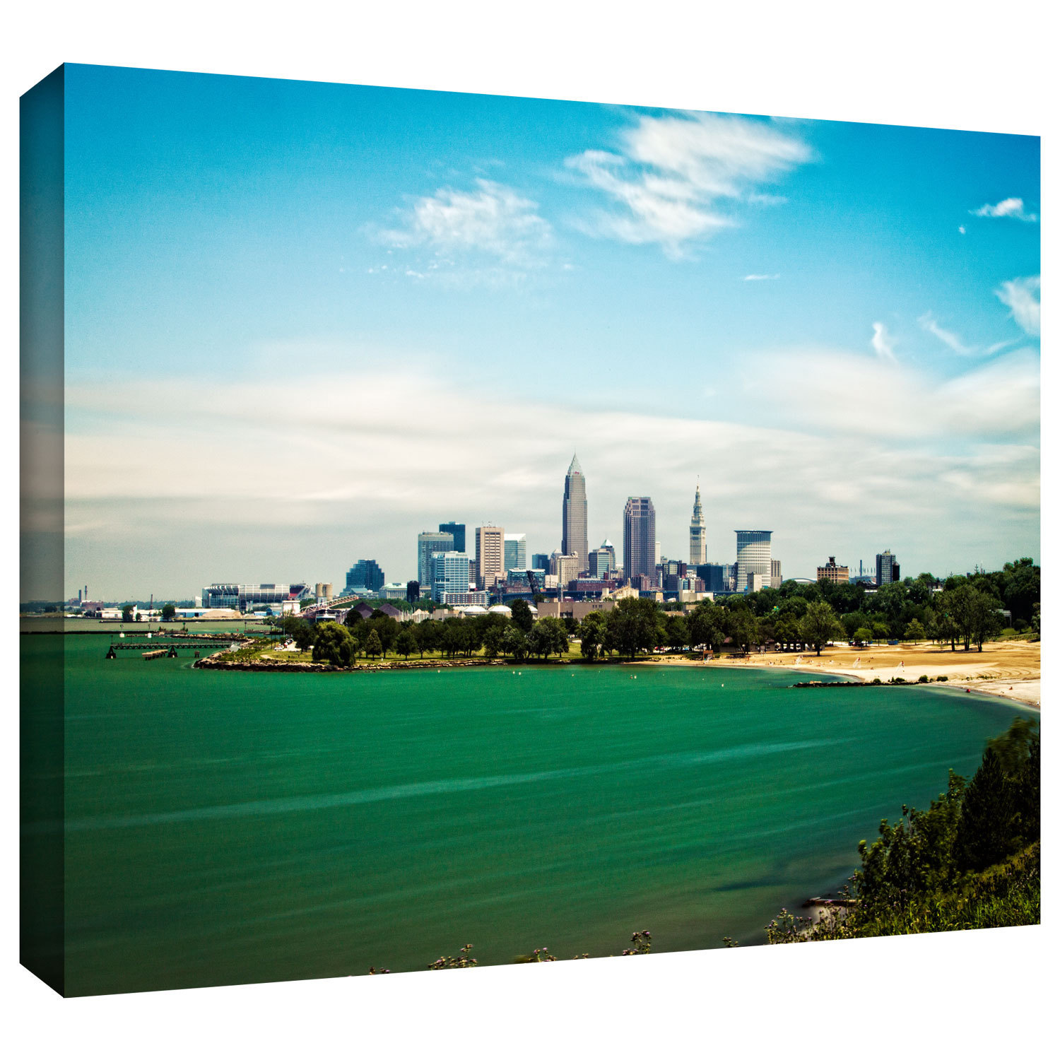 Cody York 'Cleveland 22' Gallery-wrapped Canvas