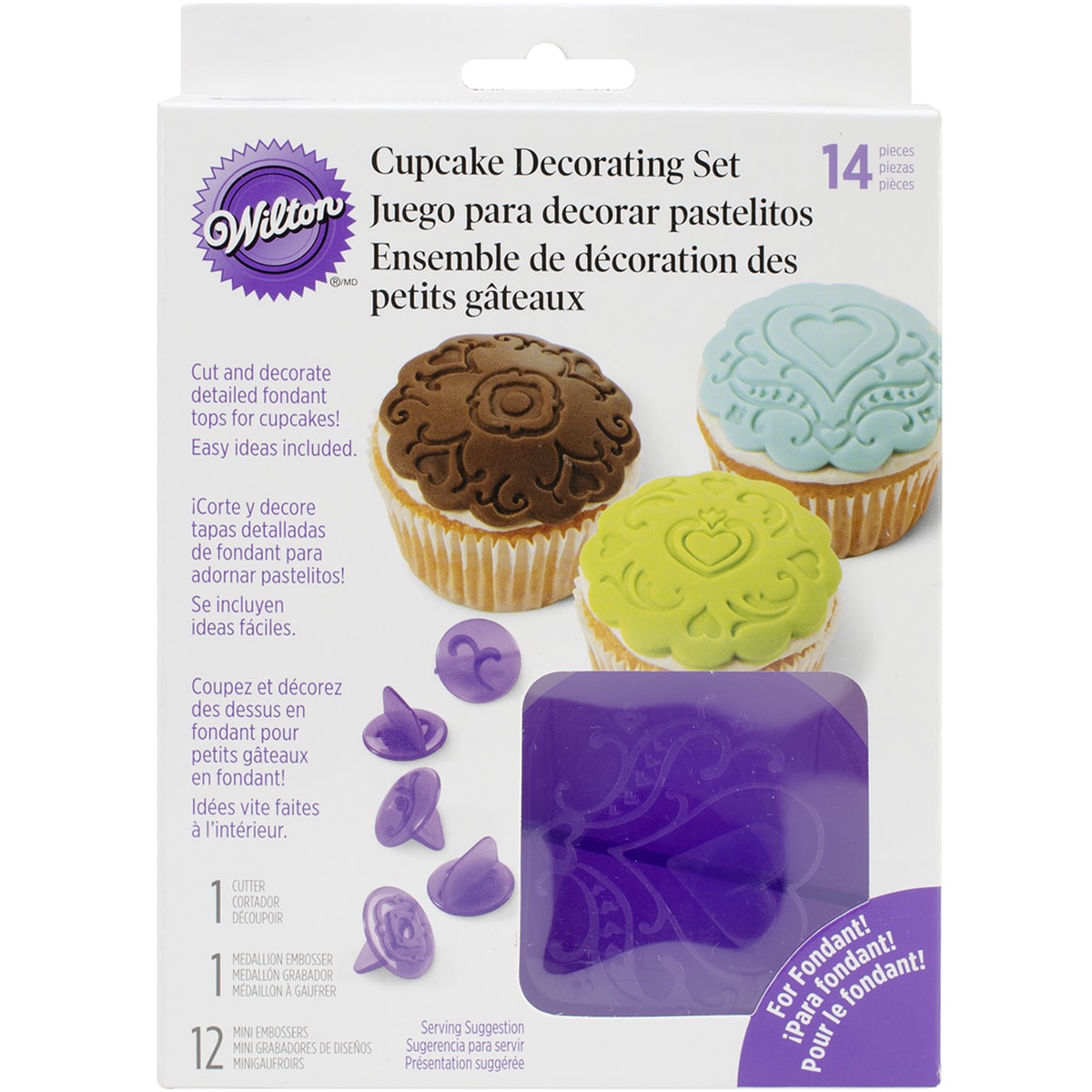 Cupcake Decorating Set hearts