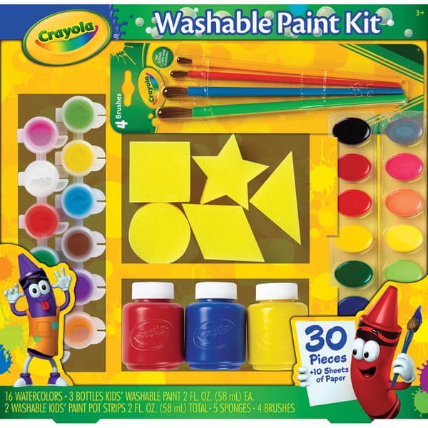 40-Piece Children's Art Painting Supplies and Accessories Kit