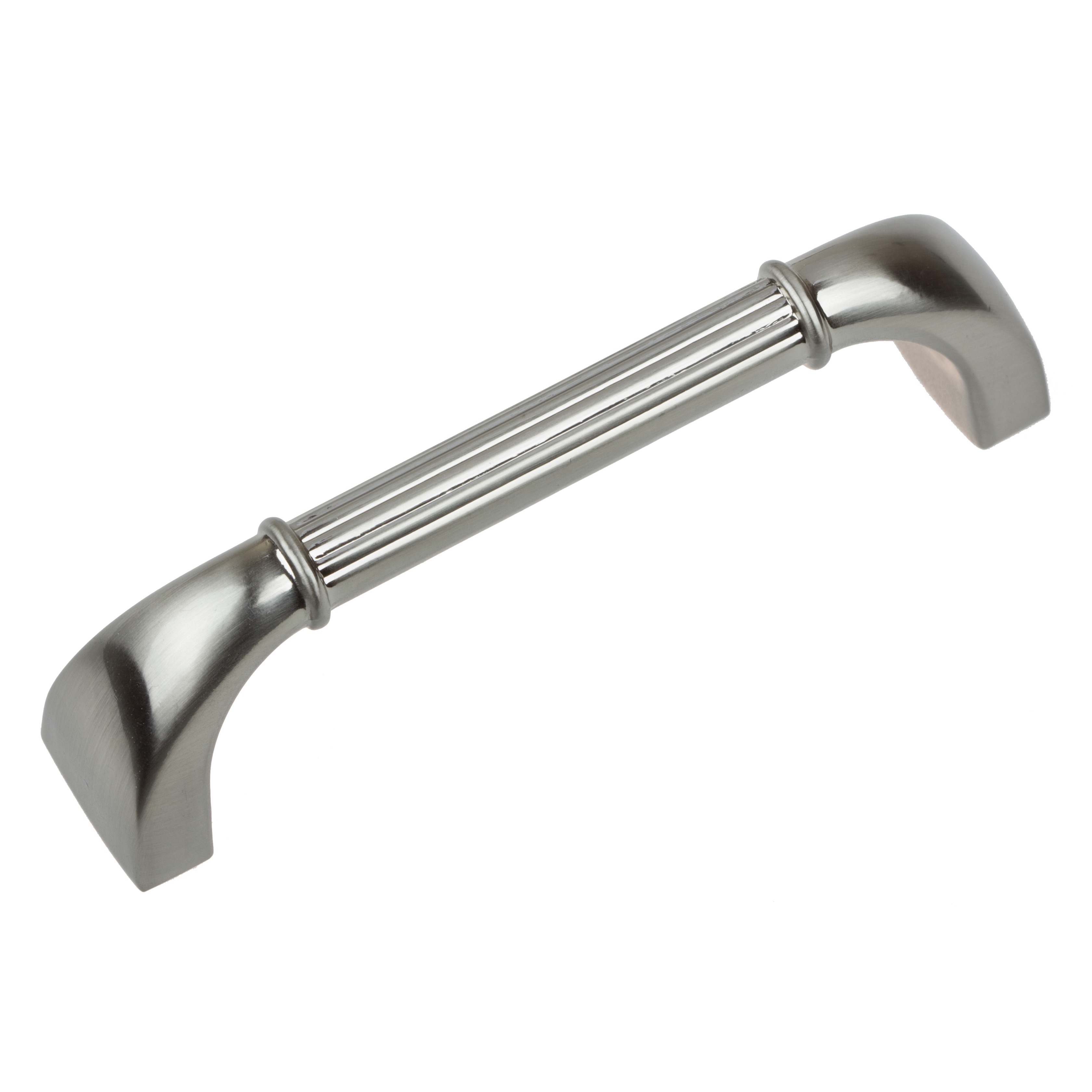 Gliderite 3.75 inch Cc Satin Nickel Deco Cabinet Pulls (pack Of 10)