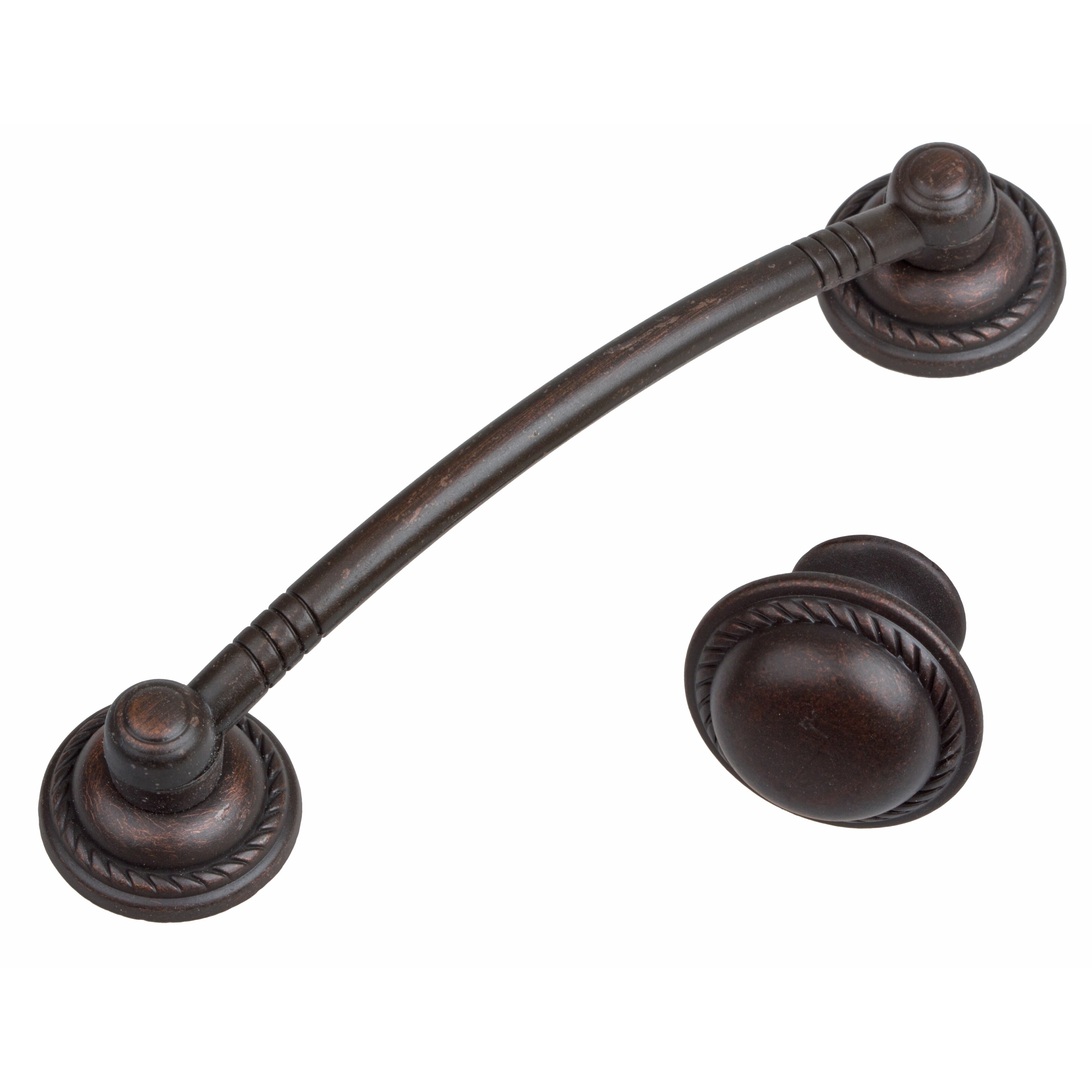 Allied Brass AT-10-ORB 1-1//4 Inch Cabinet Knob Oil Rubbed Bronze