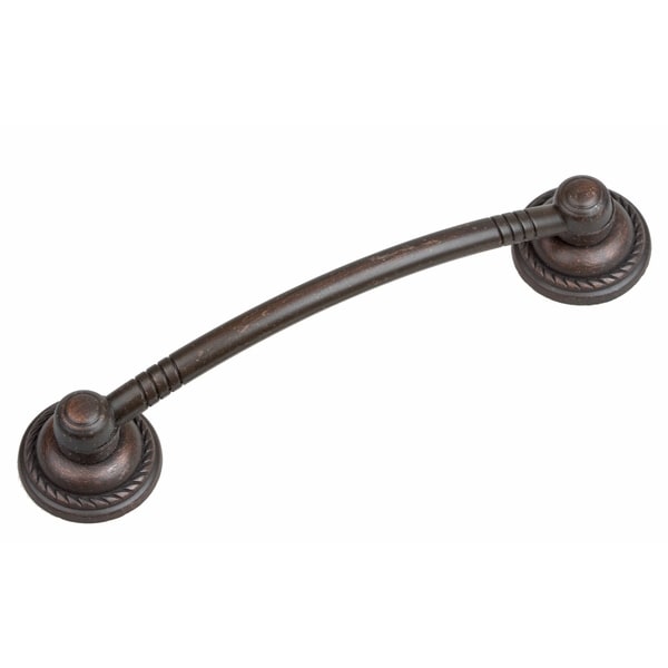 Shop GlideRite 3.75-inch CC Oil Rubbed Bronze Rope Bow Cabinet Pulls ...
