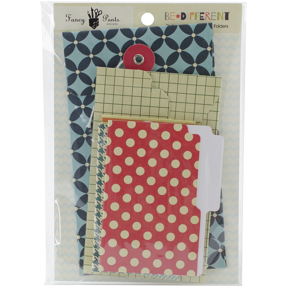 Be Different Patterned Envelopes   Folders 6/pkg