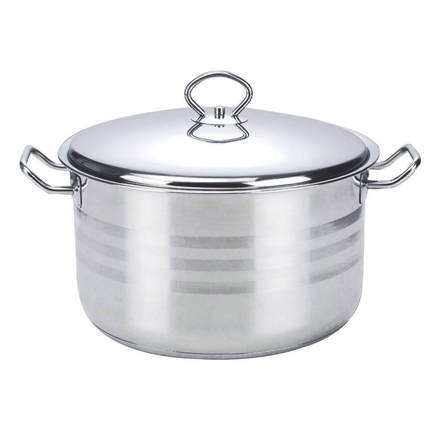 Alpine Cuisine Stainless Steel 11-quart Dutch Oven
