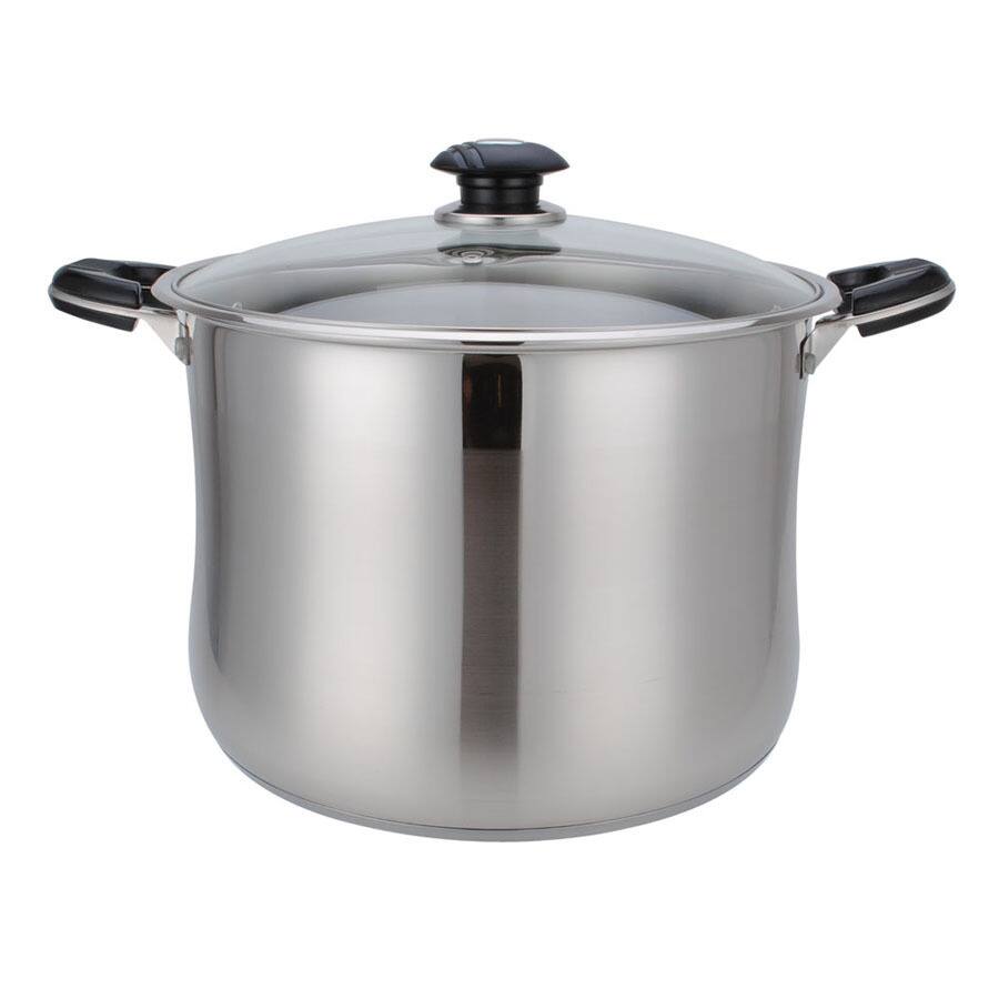 Alpine Cuisine 16-quart Stainless Steel Stock Pot