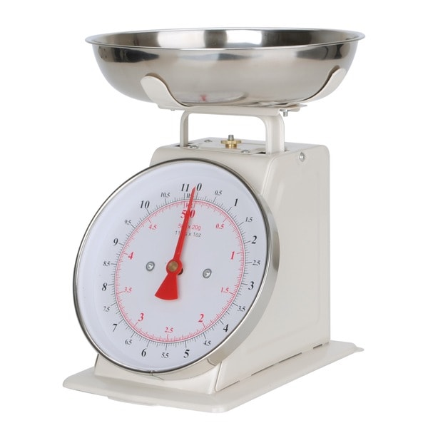 Shop Alpine Cuisine White Stainless Steel Kitchen Scale - Free Shipping ...