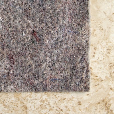 Con-Tact Brand Movenot Reversible Felt Rug Pad for Hard Surfaces and Carpet (10' x 14') - Grey - 10' x 14'