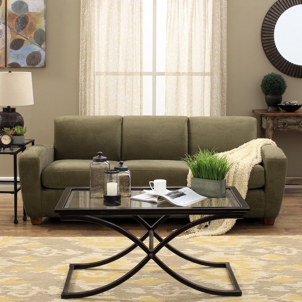 Lightweight Microfiber Sofa