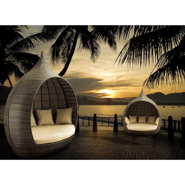 Martinique Espresso Beach Daybed Discounts