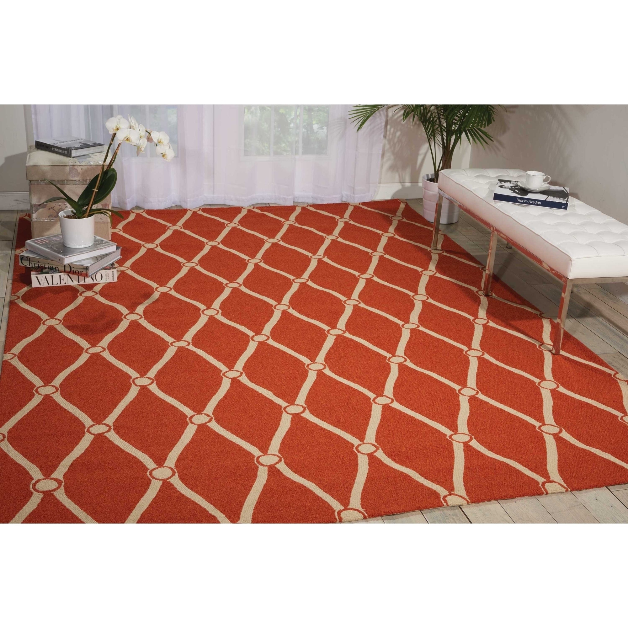 Waverly Sun N' Shade Indoor/Outdoor Porcelain 10' x 13' Area Rug