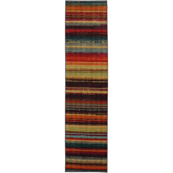 Mohawk Home New Wave Boho Stripe Area Rug