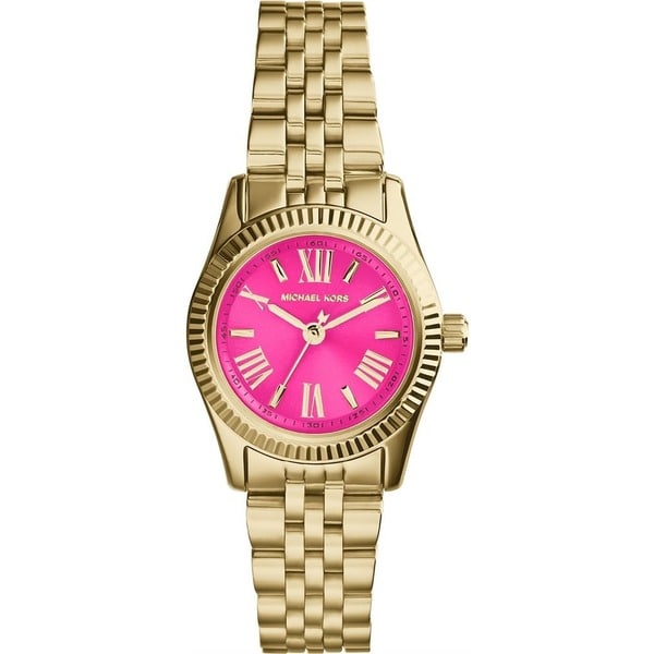 michael kors mini lexington watch silver