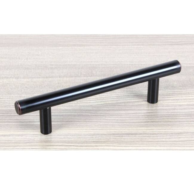 6-inch (150mm) Solid Oil Rubbed Bronze Cabinet Bar Pull Handles (Case of 5)