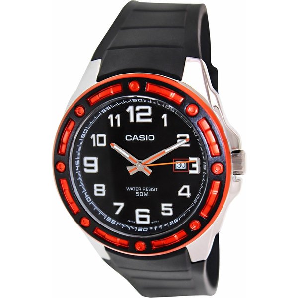 Casio Mens Core MTP1347D 1AV Silvertone Stainless Steel Quartz Watch