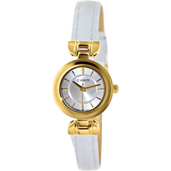 casio women's white watch