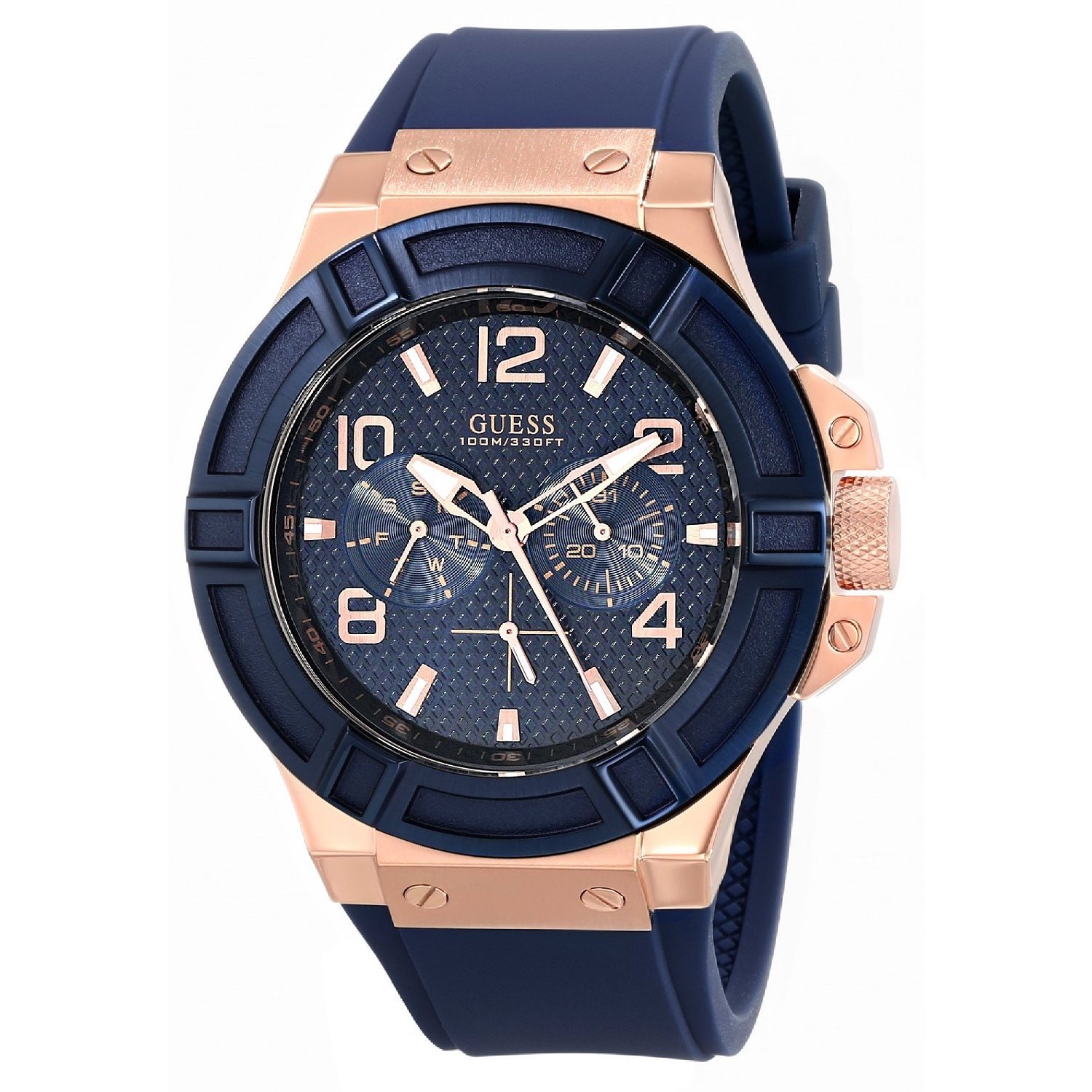 Guess мужские. Guess w0247g3. Guess Rigor Quartz Movement Blue Dial men's watches u0040g10.