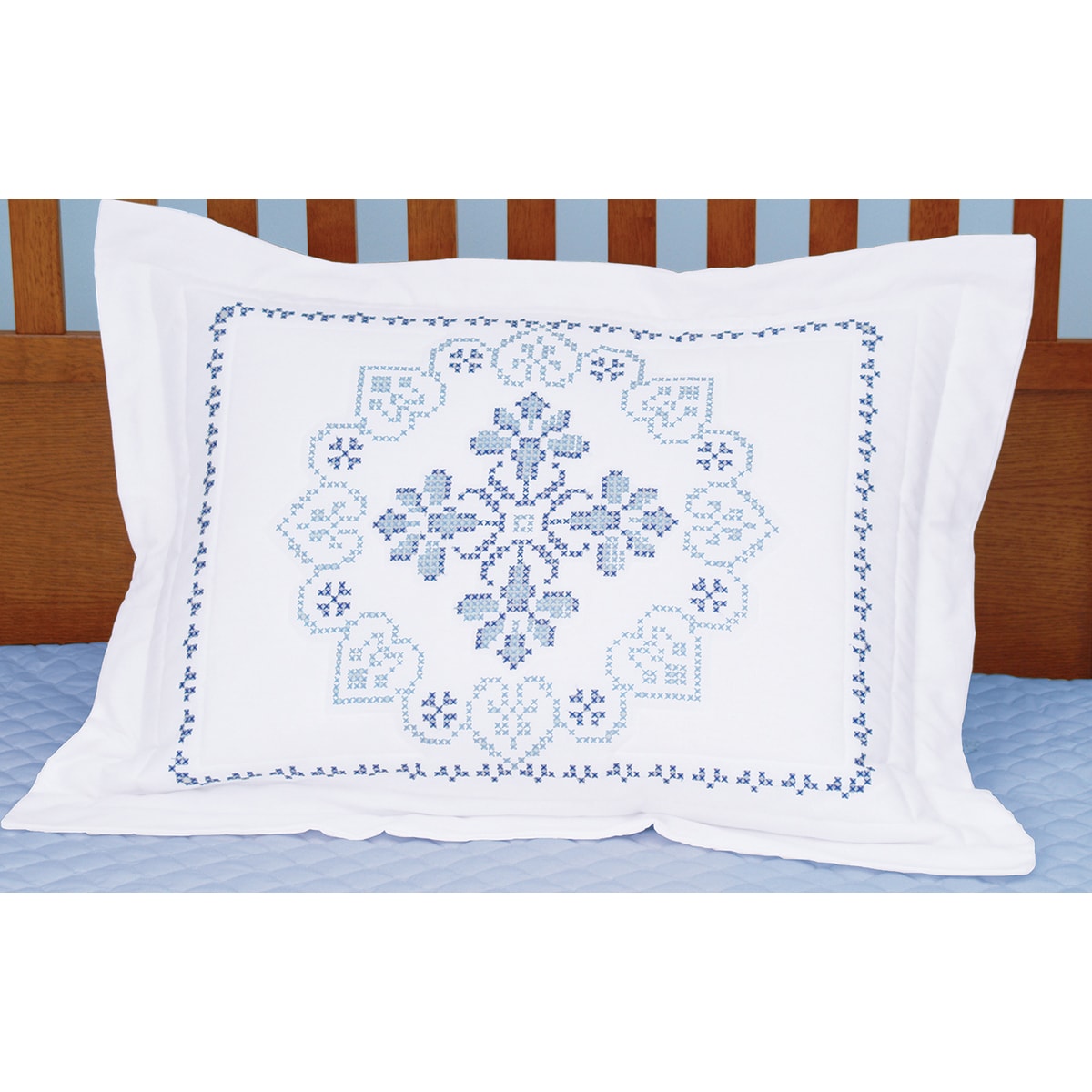 Stamped Standard Pillow Sham 1/pkg xx Americana