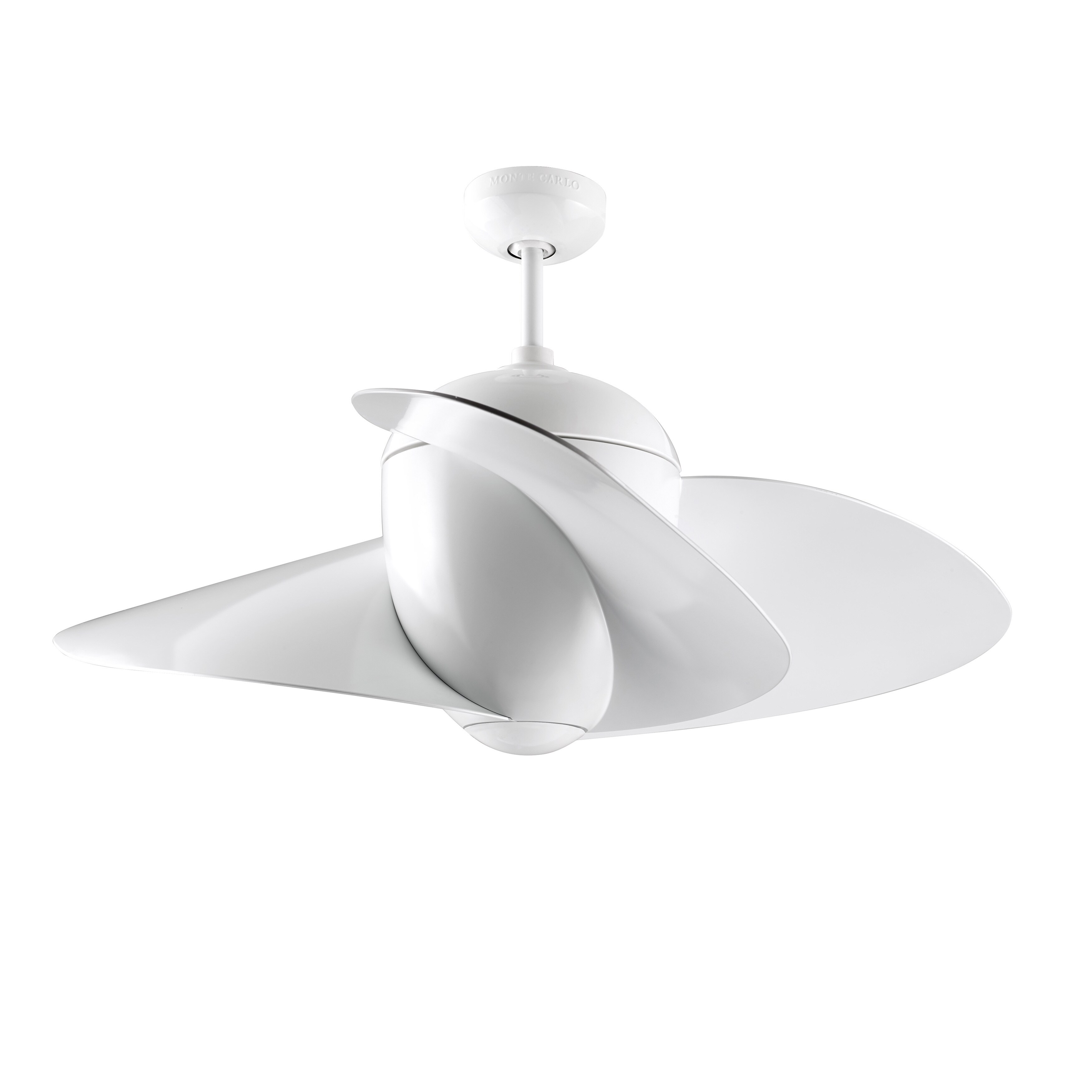 Monte Carlo Monte Carlo Elliptical White 44 Inch Ceiling Fan