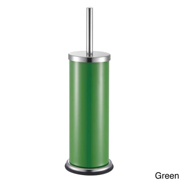 Powder-coated Toilet Brush Holder with Brush - Bed Bath & Beyond - 9198413