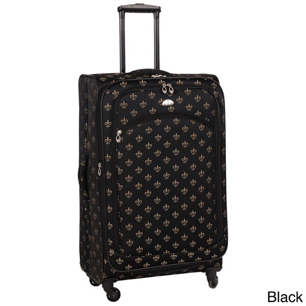 fleur de lis luggage