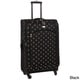 preview thumbnail 2 of 4, American Flyer Fleur-de-Lis 5-piece Spinner Luggage Set - 28 inches high x 18 inches wide x 11 inches deep