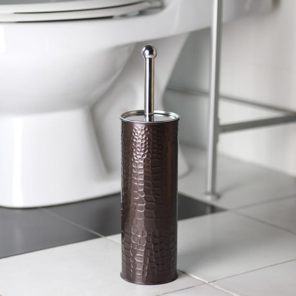 brown toilet brush