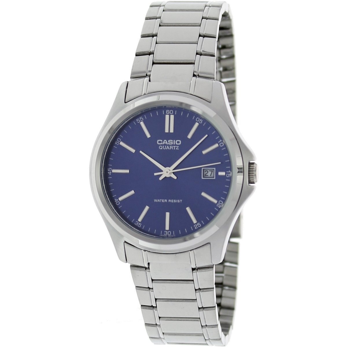 Casio Men's MTP-1183A-2A 'Classic' Stainless Steel Watch - BLue | eBay