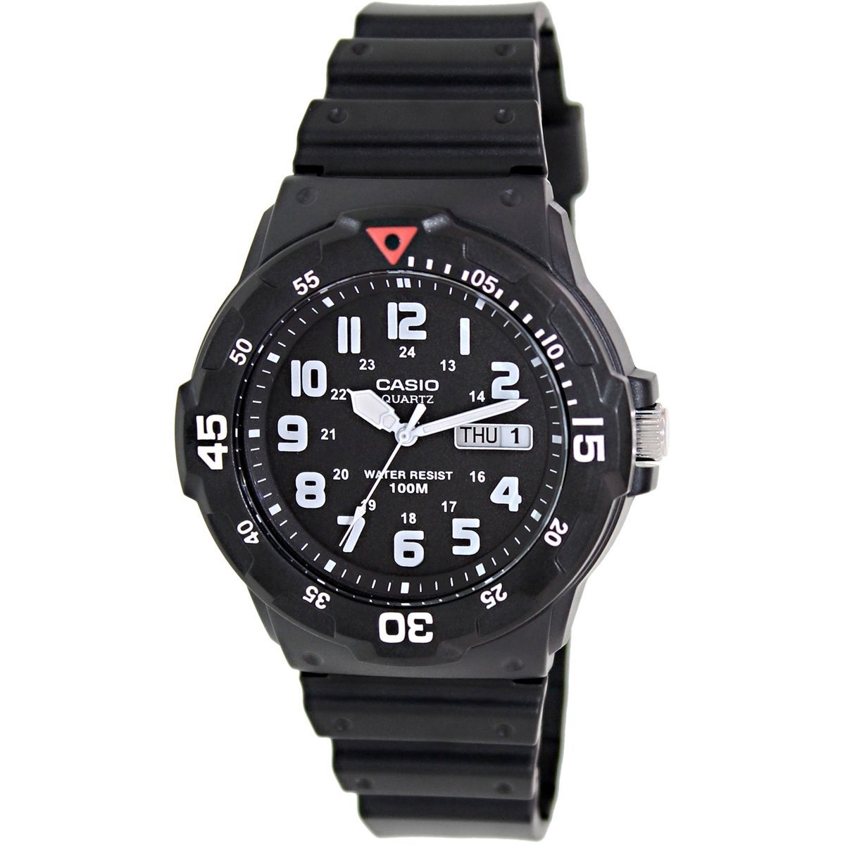 casio analog black