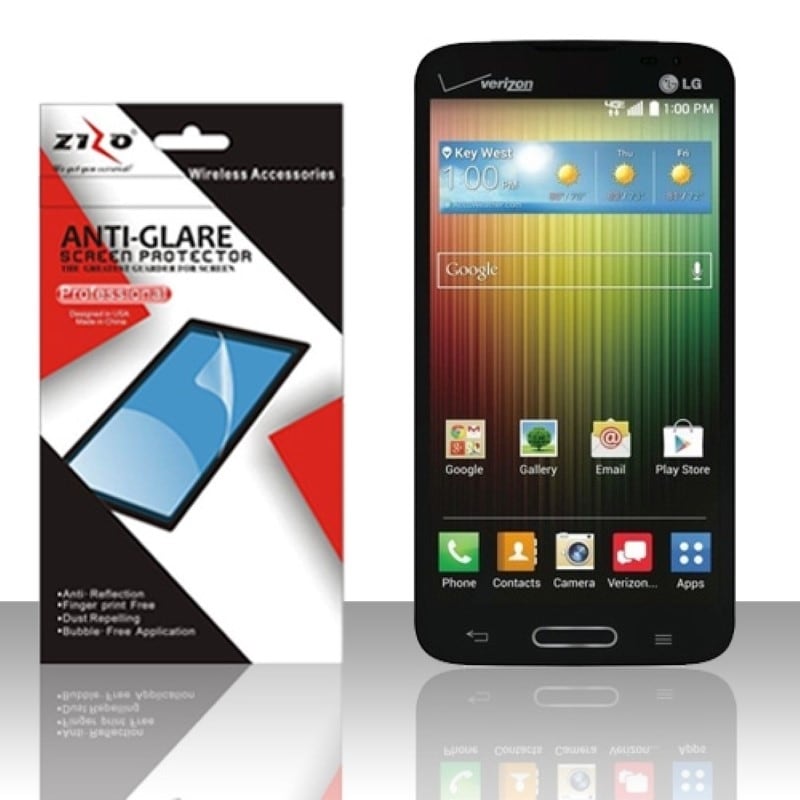 INSTEN Clear/ Anti glare Fingerprint Free Screen Protector for LG