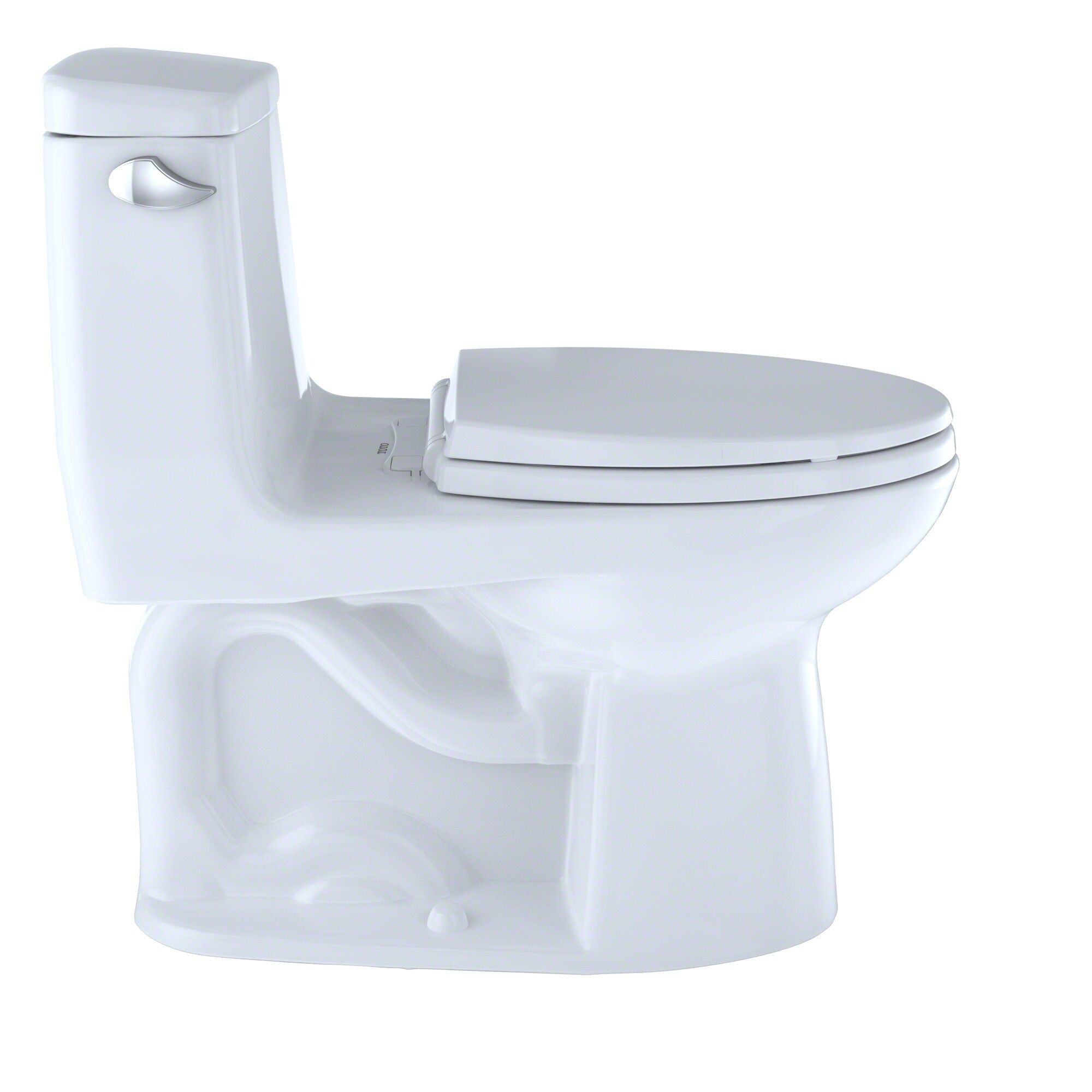 Toto Ultramax One Piece Elongated 1 6 Gpf Toilet With Cefiontect Cotton White Mssg 01 Overstock