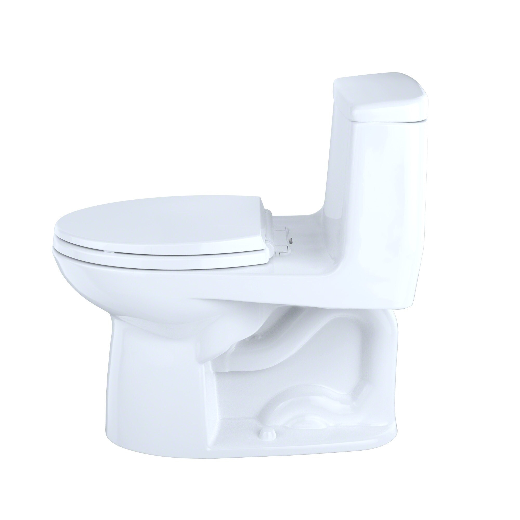Toto Ultramax One Piece Elongated 1 6 Gpf Toilet With Cefiontect Cotton White Overstock