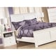 preview thumbnail 2 of 0, Signature Design by Ashley Bostwick 1-drawer White Nightstand