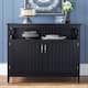 Simple Living Southport Dining Buffet - Black