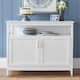 Simple Living Southport Dining Buffet - White
