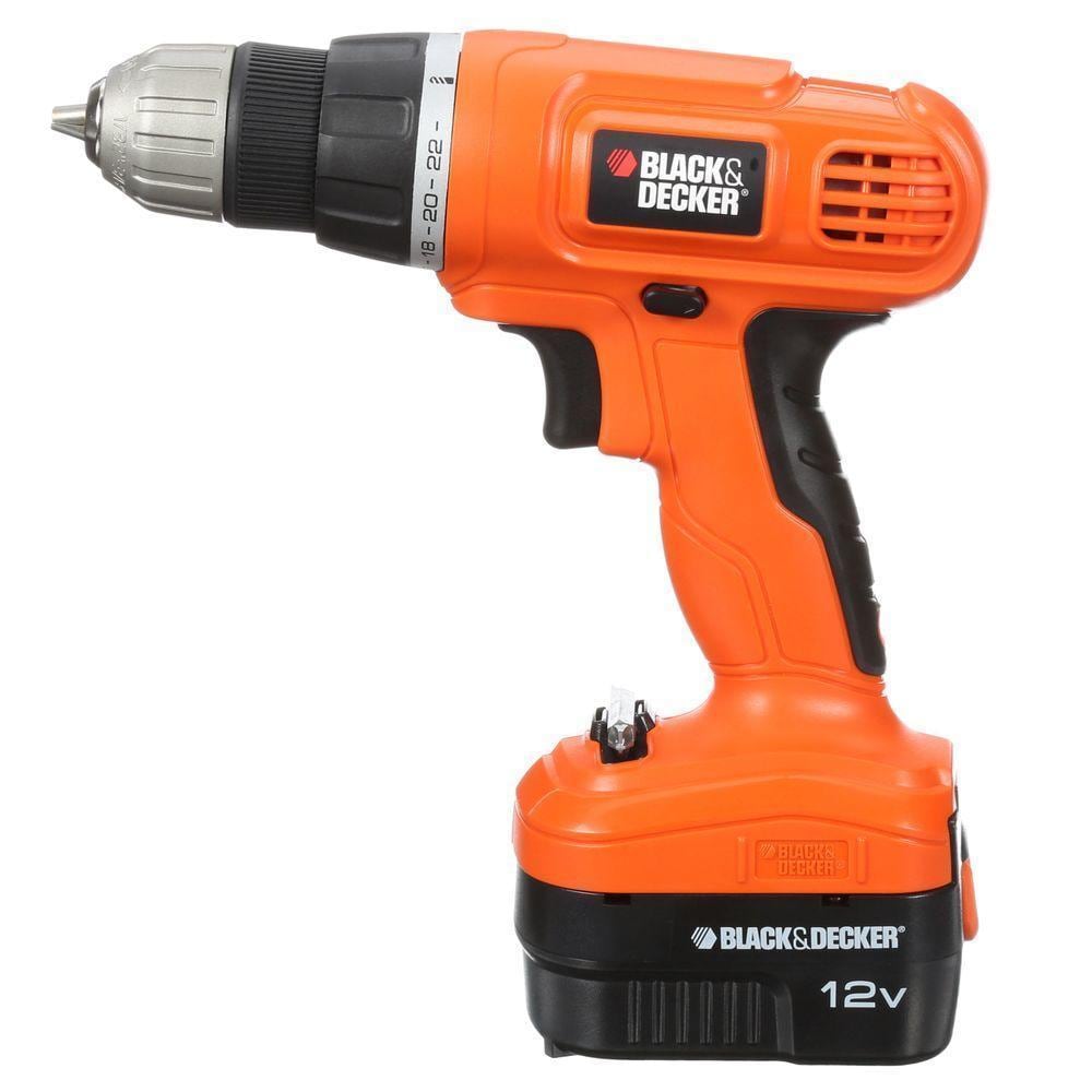 Black & Decker 12V Cordless Drill and Bit - Bed Bath & Beyond - 9199903