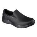 Men's Skechers Relaxed Fit Glides Calculous Slip On Black