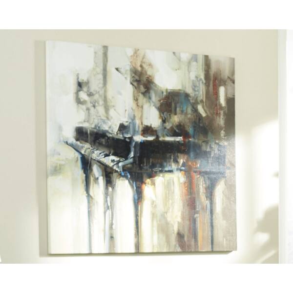 Aeryn Piano Design Wall Art Overstock 9202130 See more ideas about piano art, piano, music art.