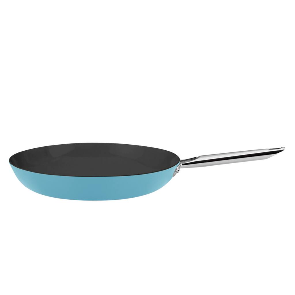 Mario Batali by Dansk Light 12-inch Turquoise Skillet